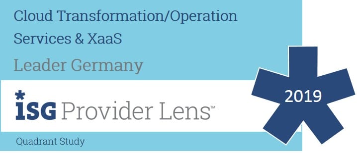 ISG zeichnet Axians in Deutschland als führenden Partner beim Gang in die Cloud aus. (Quelle ISG)