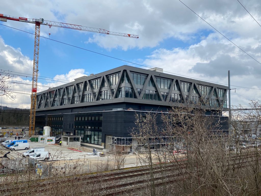 Baufortschritt im uptownBasel (Bildquelle: uptownBasel)