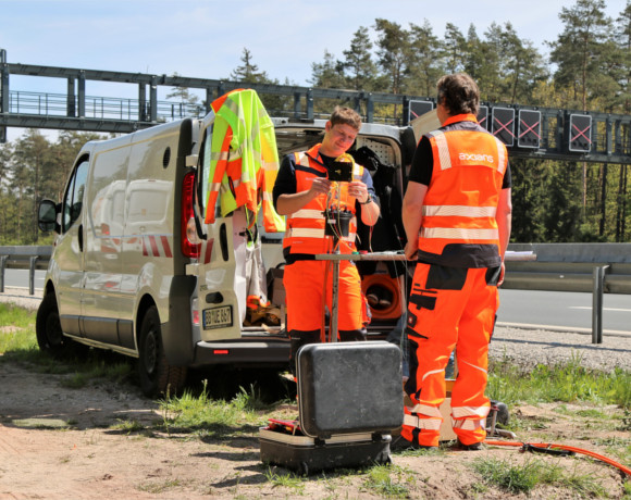 Autobahn-Verkehrswege-Infrastruktur