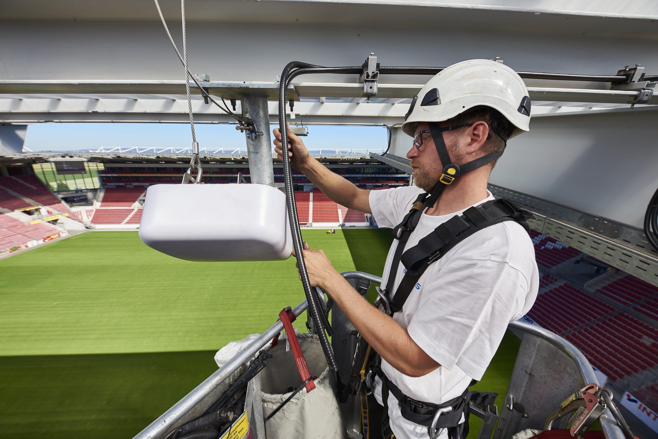 Objekt-Versorgung - Beste Netzabdeckung in Stadien