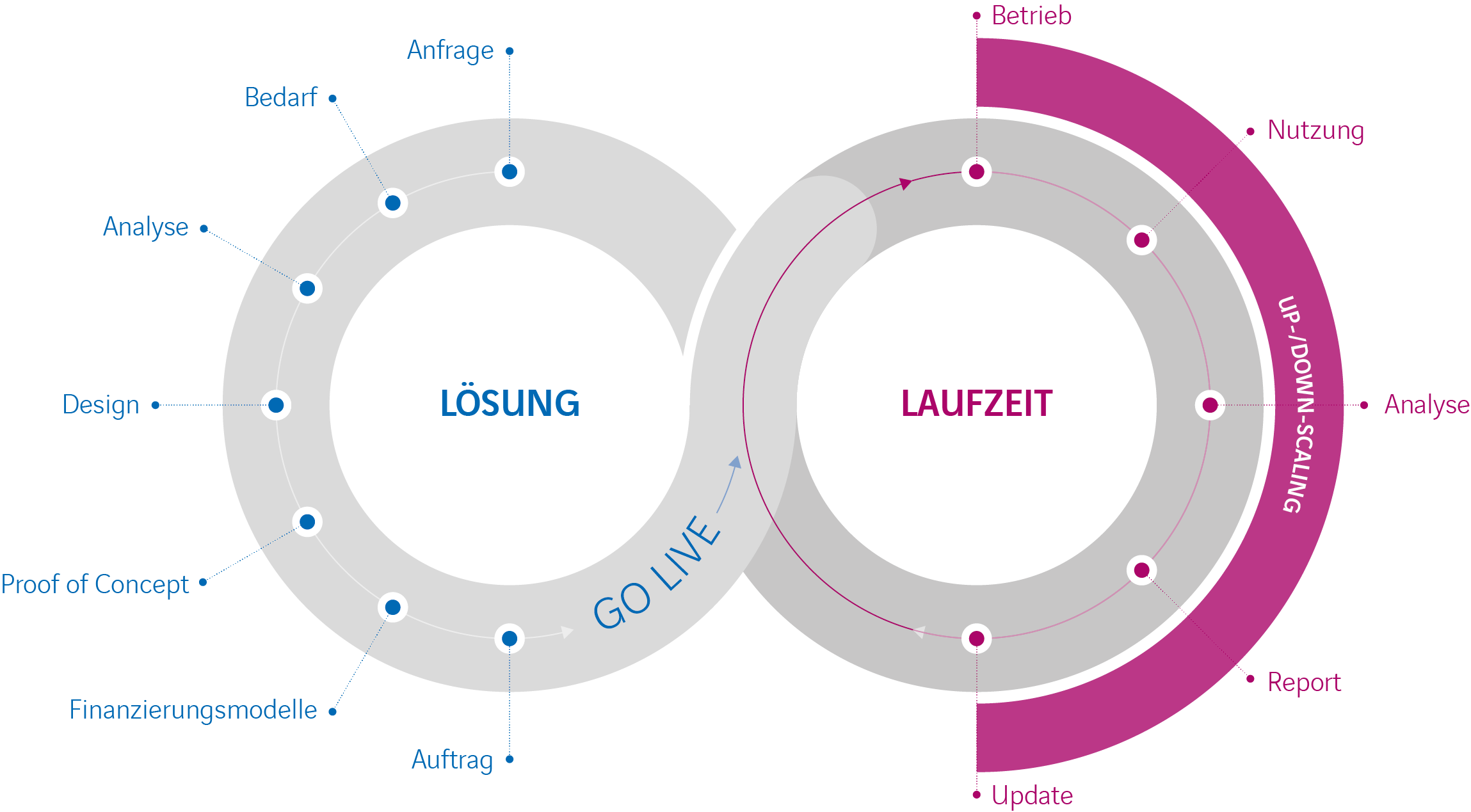 Network as a Service Lifecycle Prozess