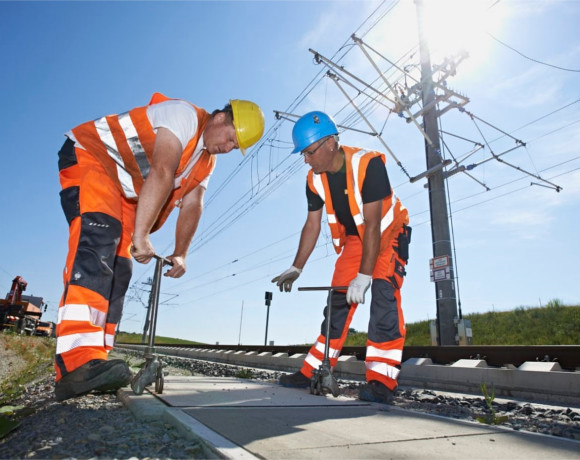 Bahn Kabeltiefbau Kabeltrassen