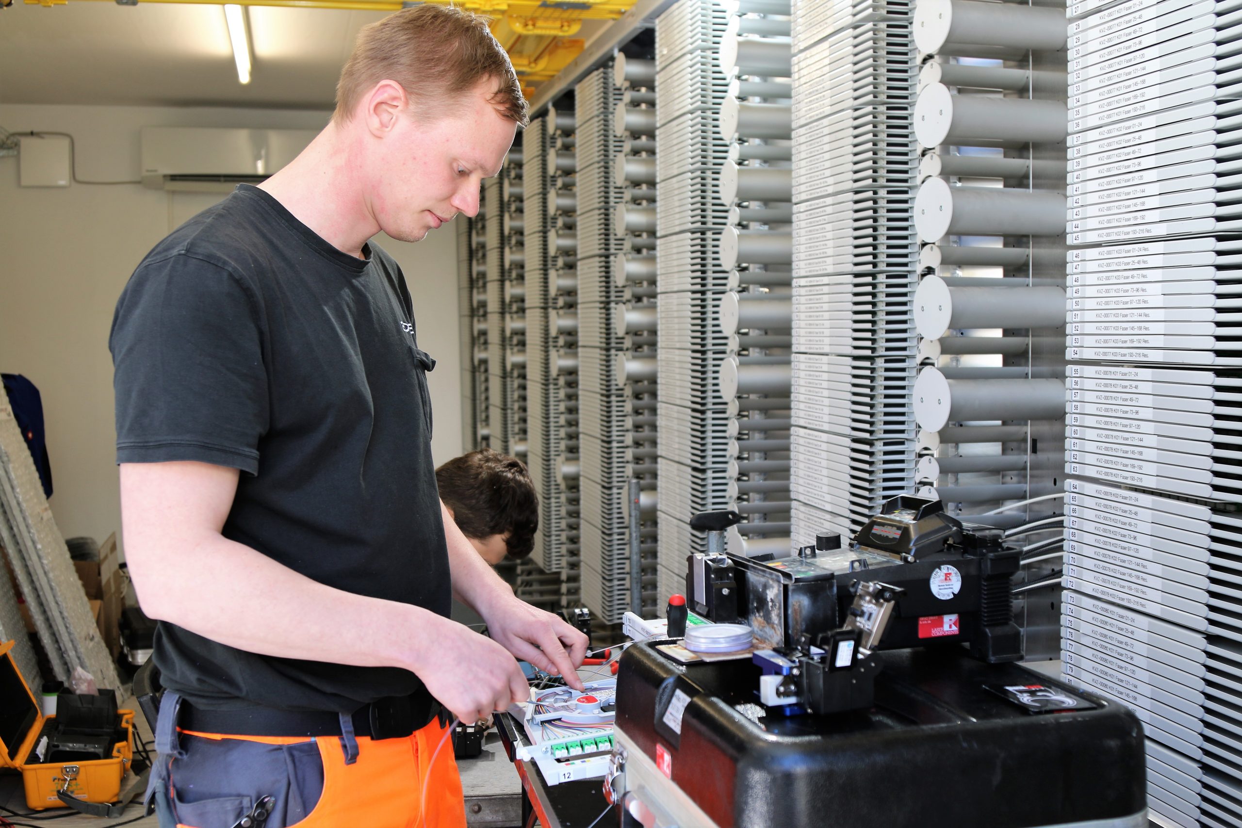Techniker FTTX Glasfaserausbau