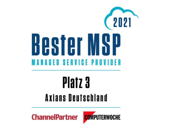 Bester Managed Services Provider 2021 Badge