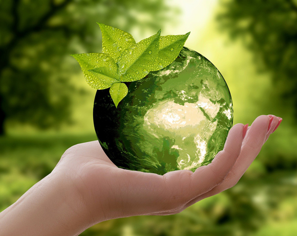 Saubere Energie Digitale Welt