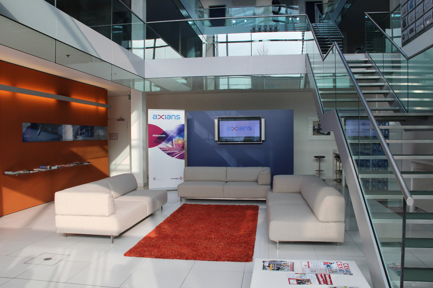 Axians Network & Solutions Köln Innenansicht
